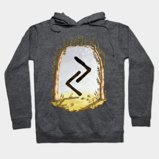 rune jera - magical symbol Hoodie